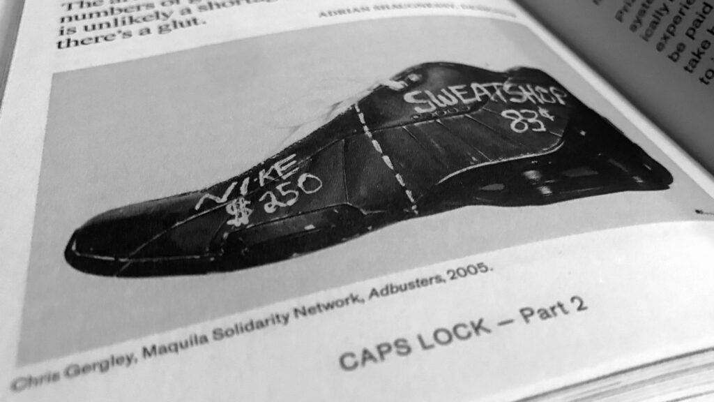 Page du livre CAPS LOCK